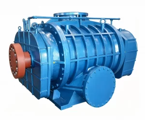Mingtian Shangu MTRH series two-lobe involute impeller high pressure heavy duty roots blower single head, assembled heavy industrial roots blower