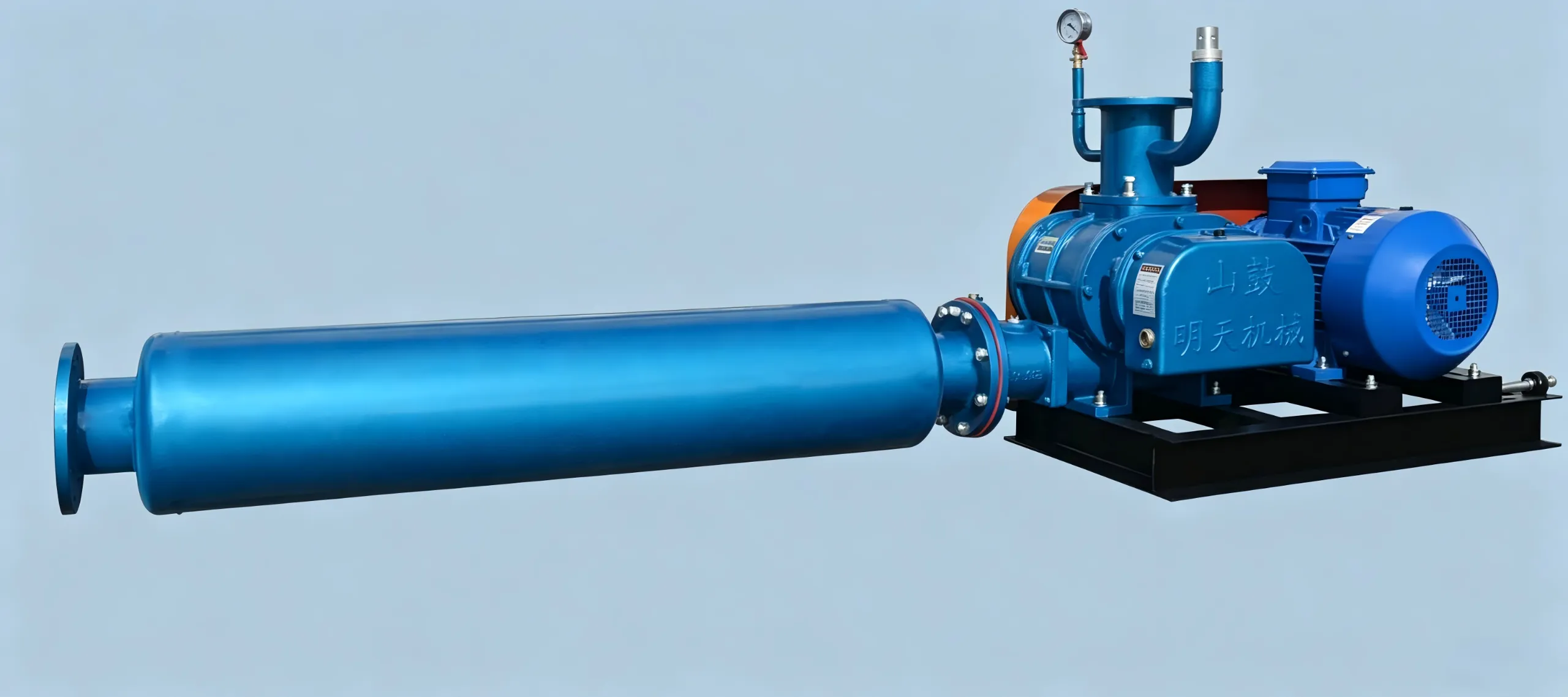 ShanGu MingTian Roots Vacuum Pump three lobe roots vacuum pump unit for industrial negative pressure suction and degassing