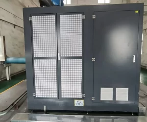 Enclosure grid door of magnetic levitation oxidation blower for FGD oxidation air system